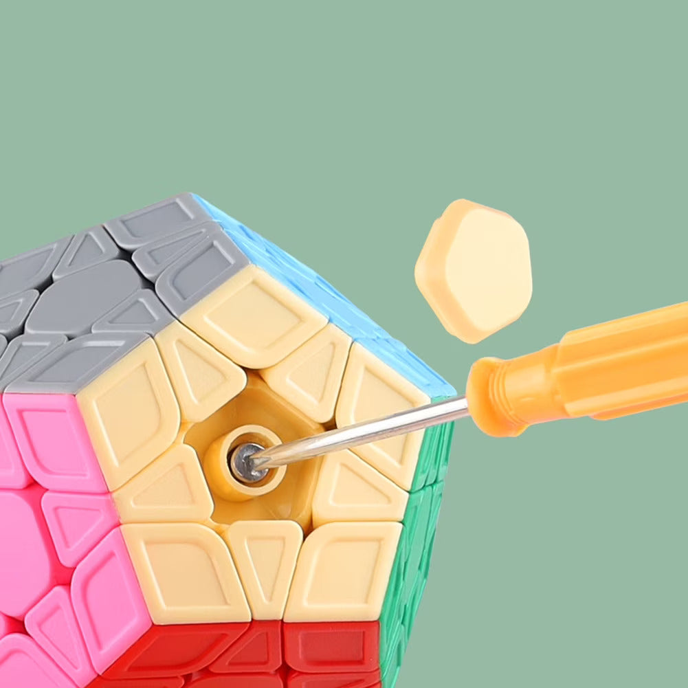 Premium Megaminx Speed Cube – 12-Sided Professional Stickerless Dodecahedron Puzzle