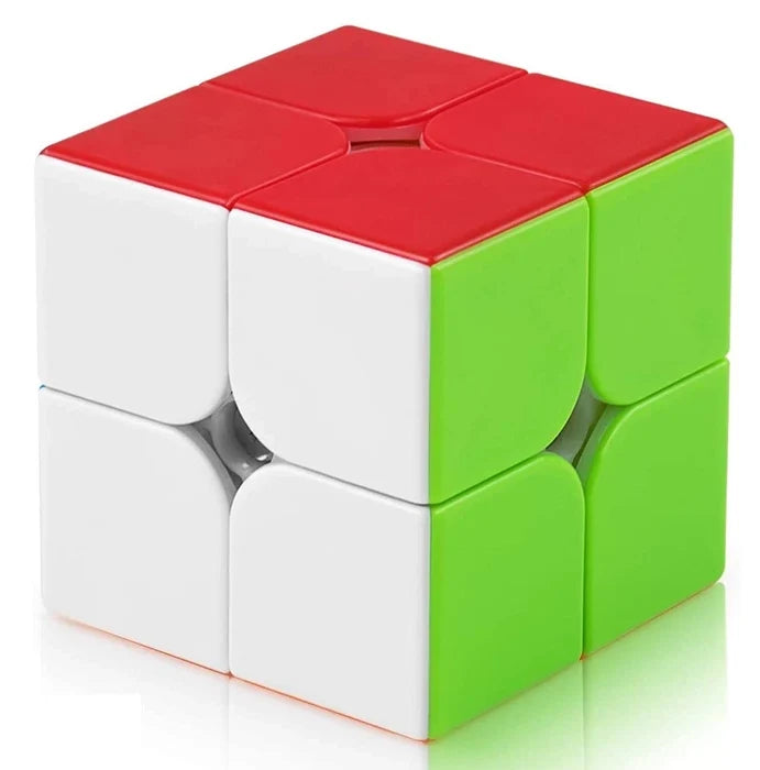 MoYu MeiLong 2x2 Speed Cube – Fast Turning & Smooth Stickerless Brain Teaser Puzzle