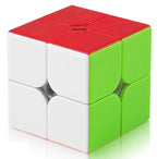 MoYu MeiLong 2x2 Speed Cube – Fast Turning & Smooth Stickerless Brain Teaser Puzzle