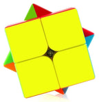 MoYu MeiLong 2x2 Speed Cube – Fast Turning & Smooth Stickerless Brain Teaser Puzzle