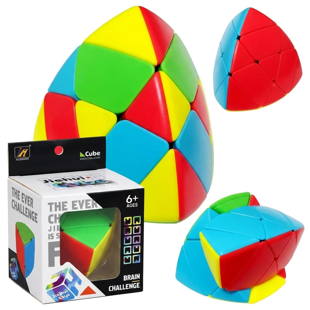 Jiehui 2x2 Pyramorphix Speed Cube (Stickerless)