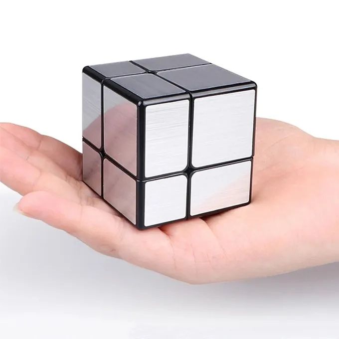 2x2 Silver Mirror Rubik's Cube