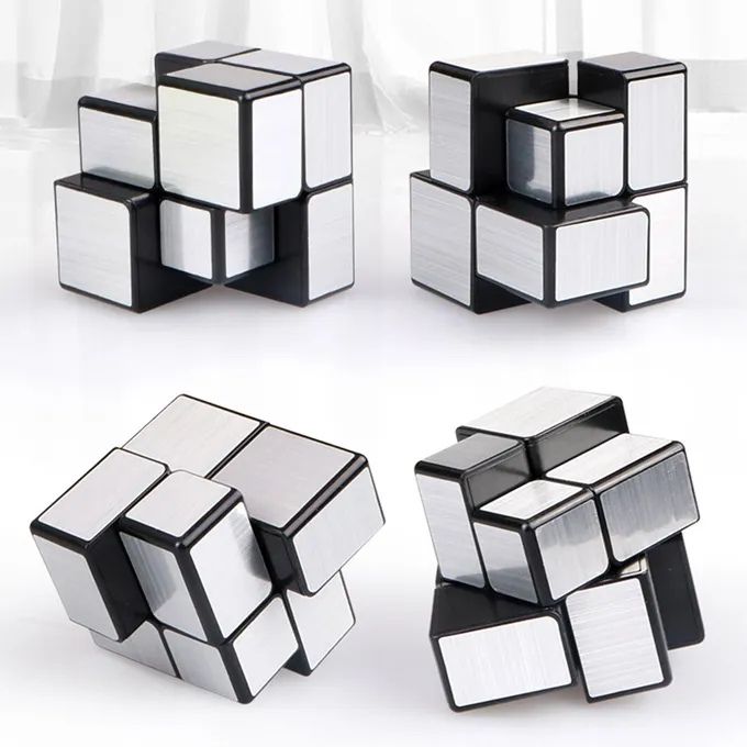 2x2 Silver Mirror Rubik's Cube
