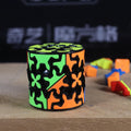 QiYi Original Gear Cylinder Speed Cube – Smooth Mechanical 3D Puzzle Toy for Kids & Adults