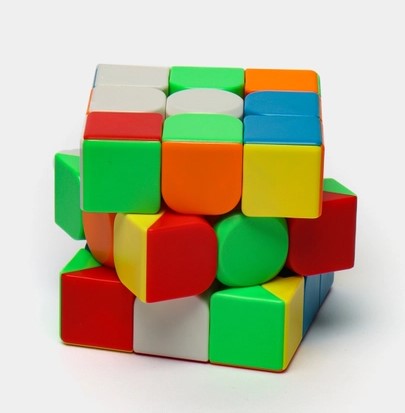MoYu MeiLong 3x3 Speed Cube – Fast Turning Stickerless Magic Cube Brain Teaser Puzzle